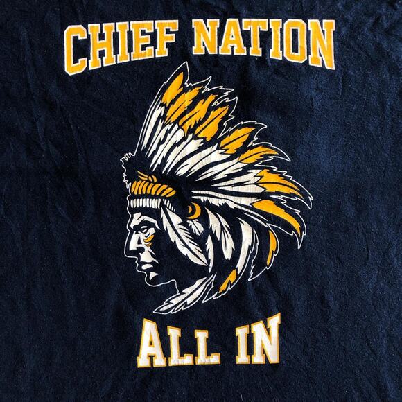 Chief Nation ‘All In’ Massapequa Graphic Number Tee - Picture 4 of 5